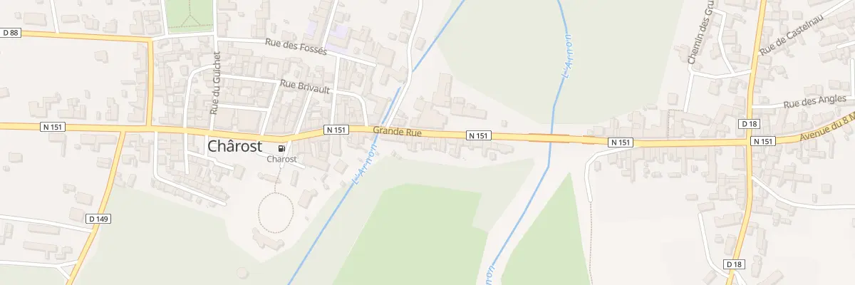 Plan du 19 Gr Grande Rue à Chârost