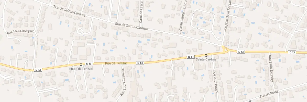 Plan du 112 Rue de Terssac à Albi