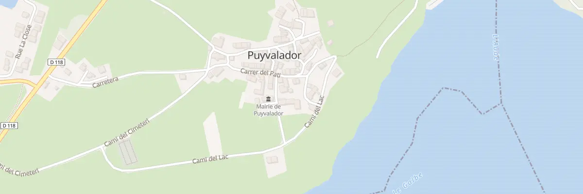 Plan de Cae Del Rentadou à Puyvalador