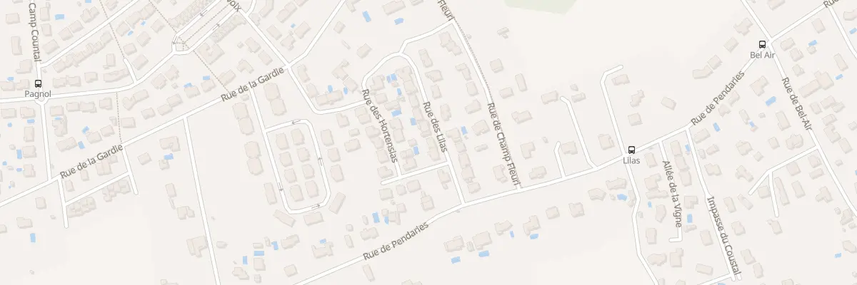 Plan du 11 Rue des Lilas au Sequestre