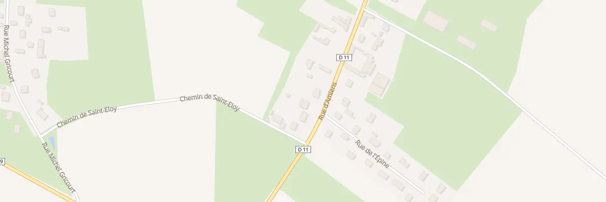 Plan du 33 Rue d’Amiens à Auchy-la-Montagne