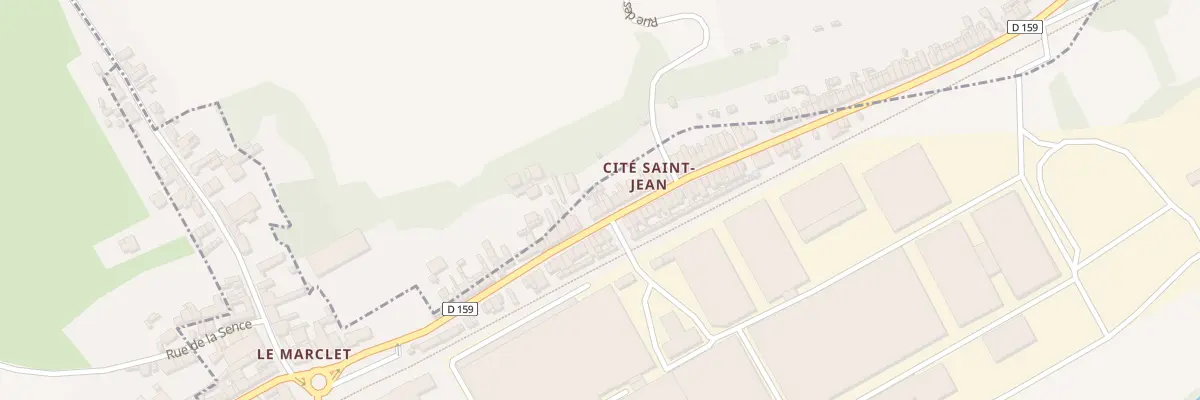 Plan du 3 Rue du Gen de Gaulle à Saint-Léger-lès-Domart