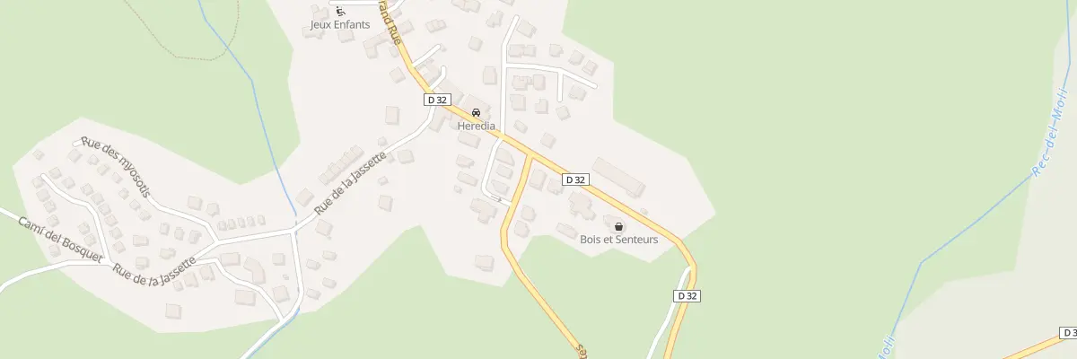 Plan du 5002F Rte des Pistes à Saint-Pierre-dels-Forcats