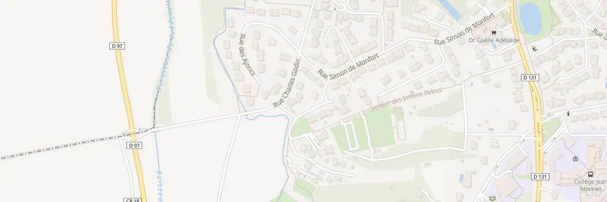 Plan du 255 Rue Charles Godin à Briis-sous-Forges