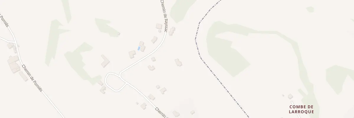 Plan du 650 Che de Rayssac à Labastide-Gabausse