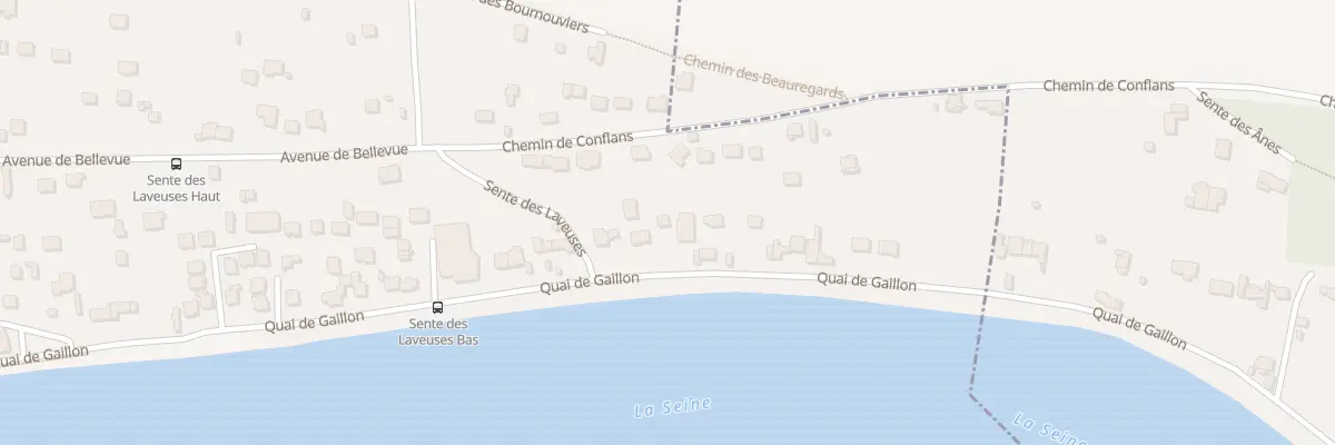 Plan du 56 Quai de Gaillon à Conflans-Sainte-Honorine