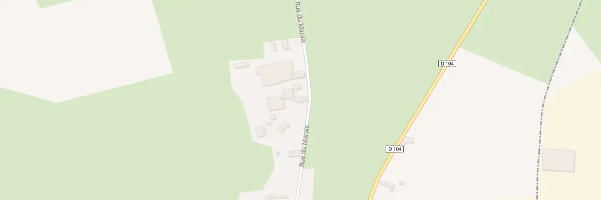 Plan du 11 Rue du Marais à Coupelle-Neuve