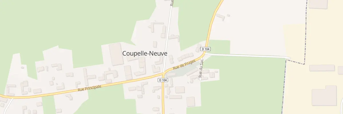 Plan du 4 Rue du Marais à Coupelle-Neuve