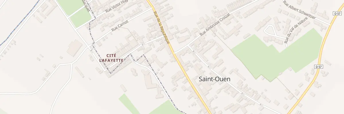Plan du 2 Rue Philippe Louis à Saint-Ouen