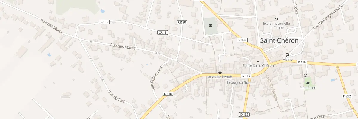 Plan du 16 Rue des Mares à Saint-Chéron