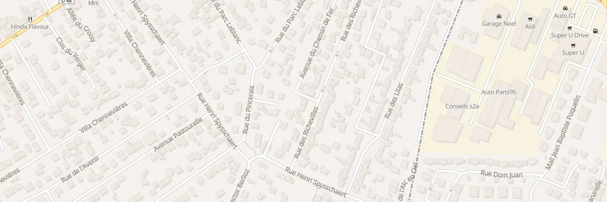 Plan du 32 Rue des Richevilles à Conflans-Sainte-Honorine