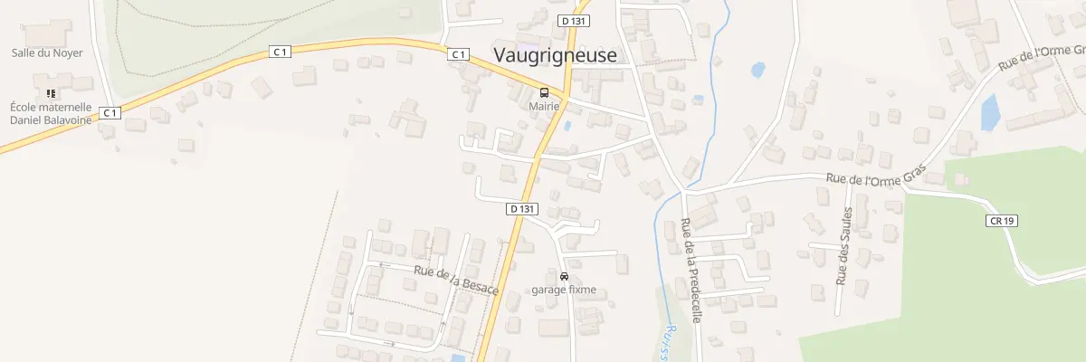 Plan du 3B Rue de la Fontaine à Vaugrigneuse
