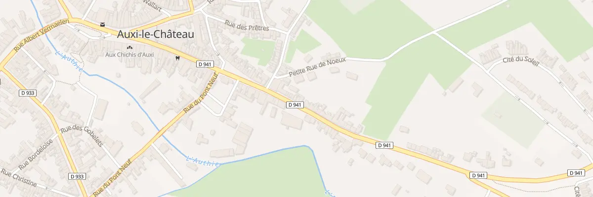 Plan du 61 Rue du Général de Gaulle à Auxi-le-Château