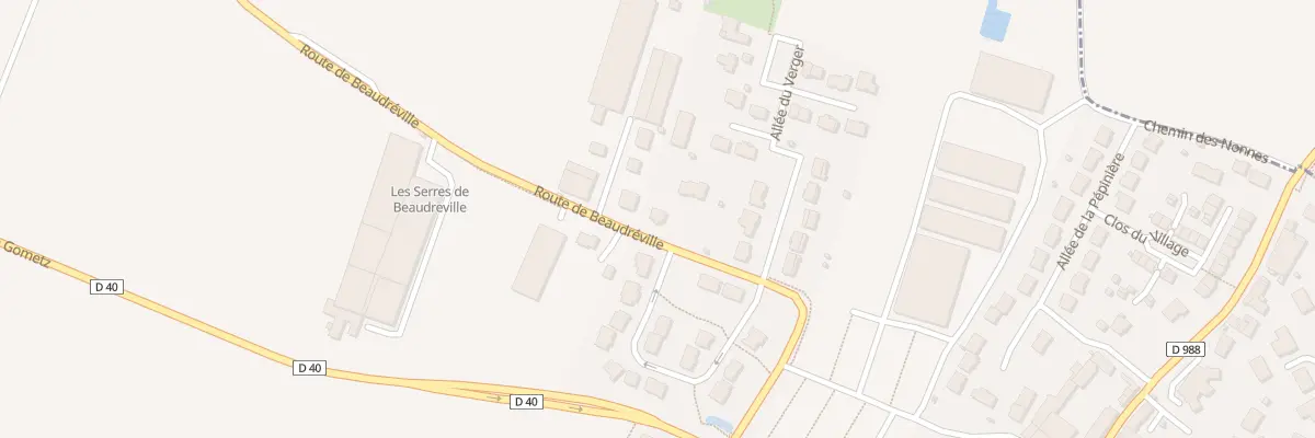 Plan du 26 Rte de Beaudreville à Gometz-la-Ville