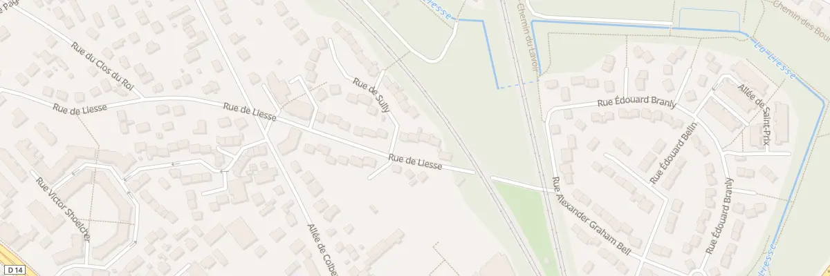 Plan du 71 Rue de Liesse à Saint-Ouen-l’Aumône