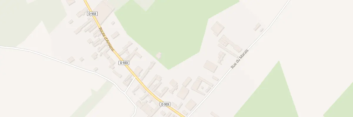 Plan du 42 Rte d’Amiens à Maizicourt