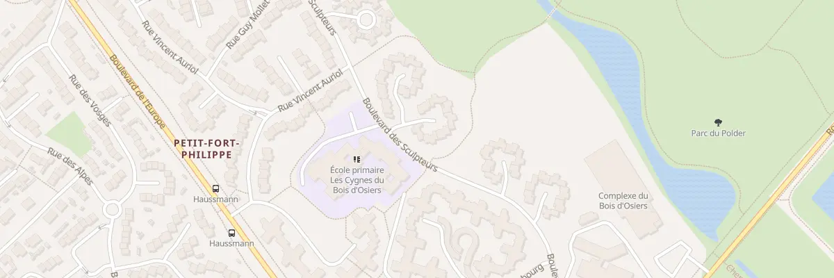 Plan du 1 Sq Andre Bourdelle à Gravelines