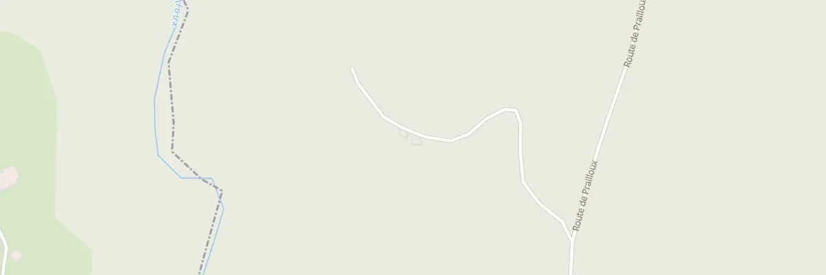 Plan du 1 Che de Bouyges Boulade à Moustier-Ventadour