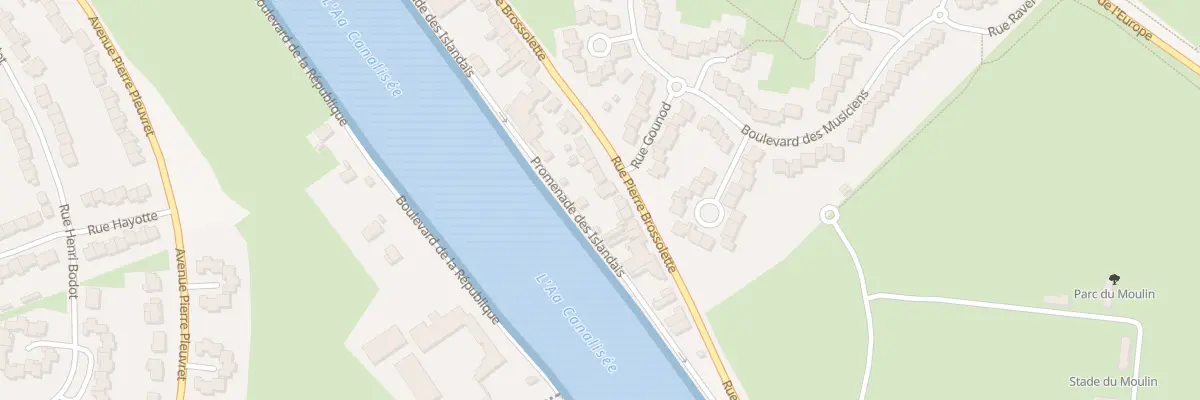 Plan du 186 Rue Pierre Brossolette à Gravelines
