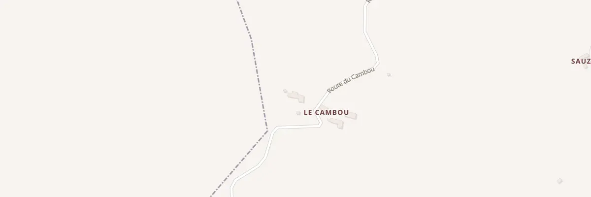 Plan du 5083 Le Cambou à Lunac