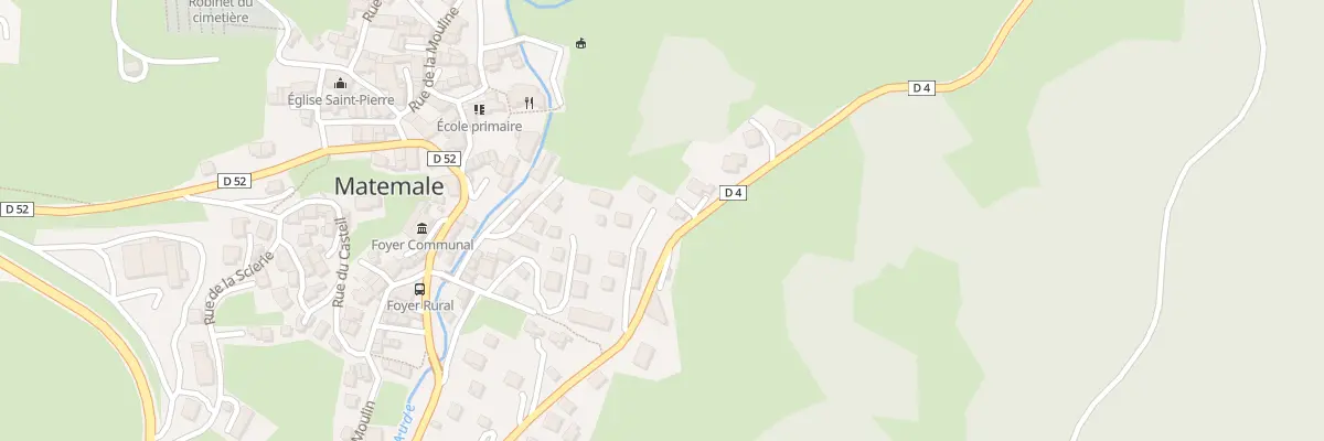 Plan du 35 Rte du Col de la Creu à Matemale