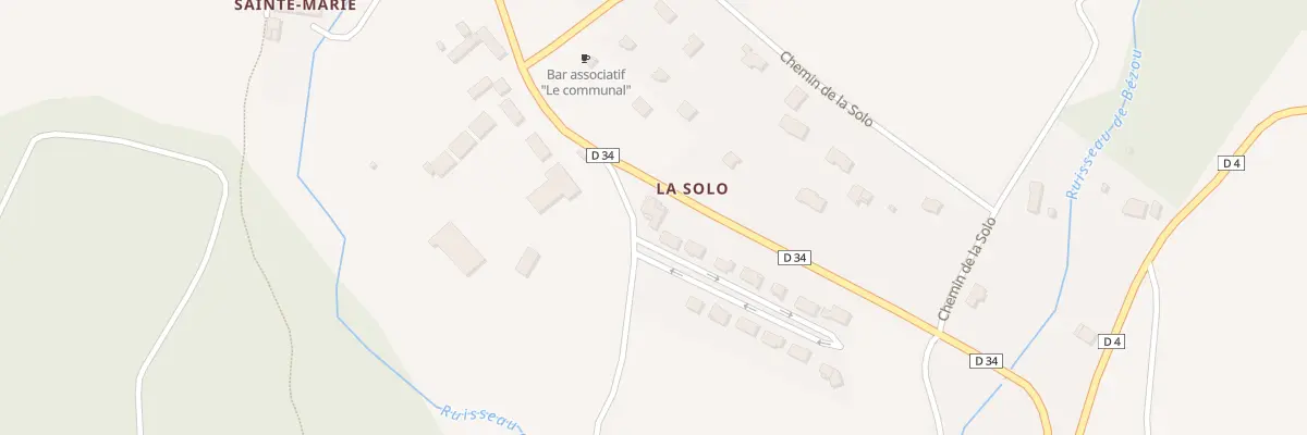 Plan du 1 Lot La Promenade à Cenne-Monestiés