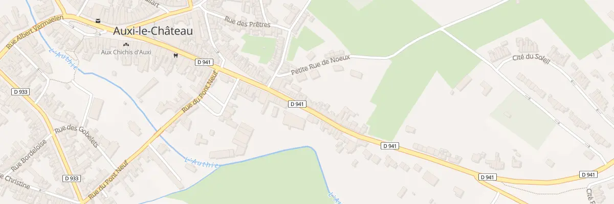 Plan du 65 Rue du Général de Gaulle à Auxi-le-Château