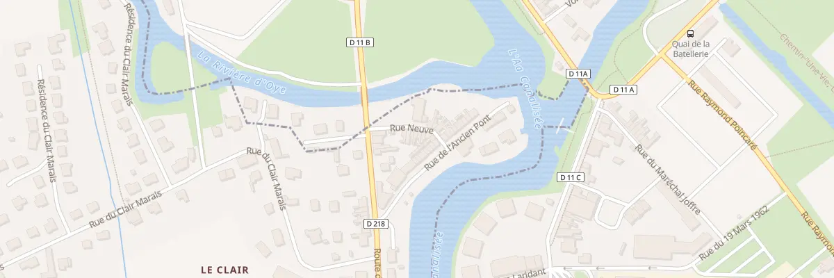 Plan du 48 Rue Neuve à Saint-Folquin