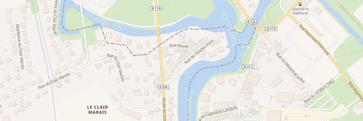 Plan du 73 Rue de l’Ancien Pont à Saint-Folquin