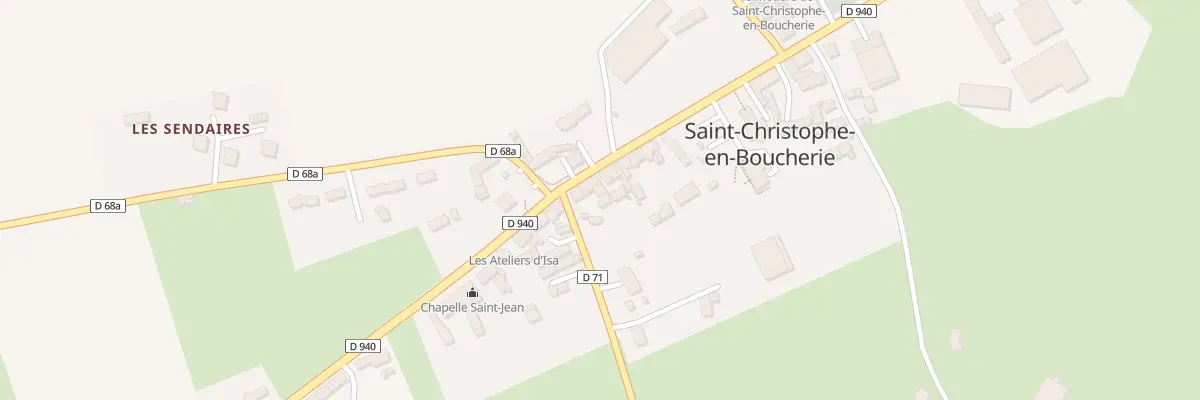 Plan du 21 Rte de la Vallée Noire à Saint-Christophe-en-Boucherie