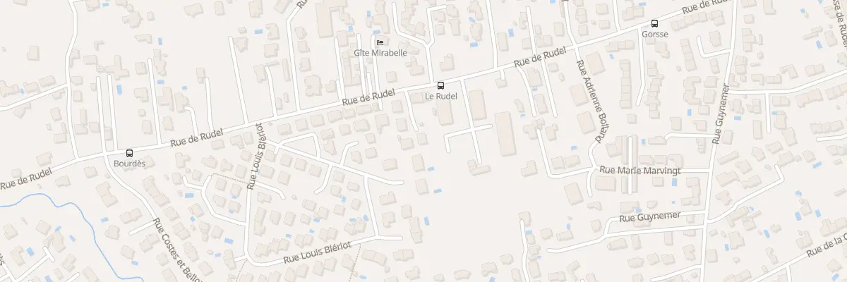 Plan du 103 Rue de Rudel à Albi