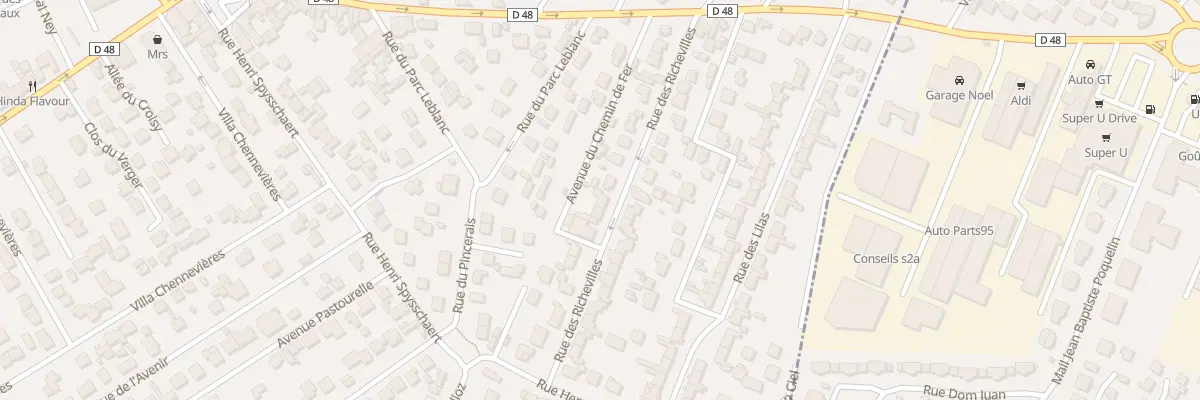 Plan du 26 Rue des Richevilles à Conflans-Sainte-Honorine