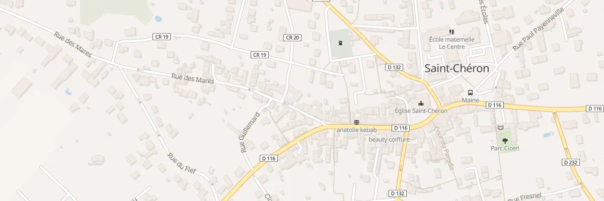 Plan du 10 Rue des Mares à Saint-Chéron