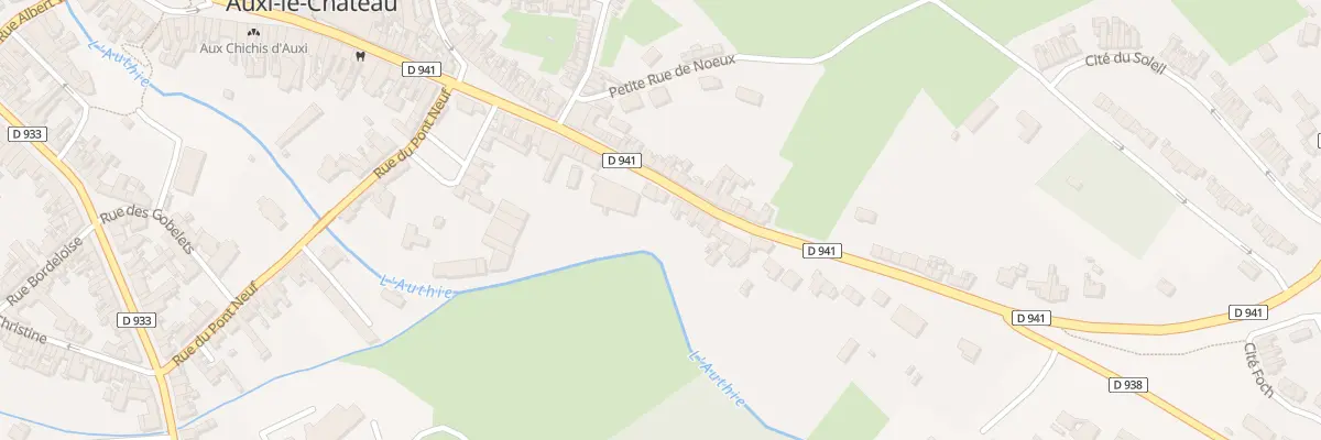 Plan du 50 Rue du Général de Gaulle à Auxi-le-Château