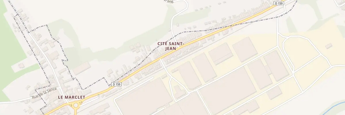Plan du 10 Rue du Gen de Gaulle à Saint-Ouen