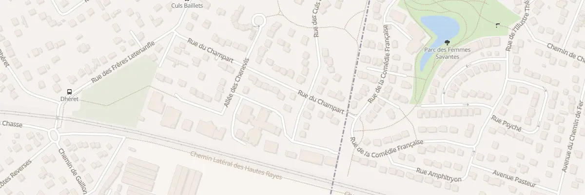 Plan du 24 Rue du Champart à Conflans-Sainte-Honorine