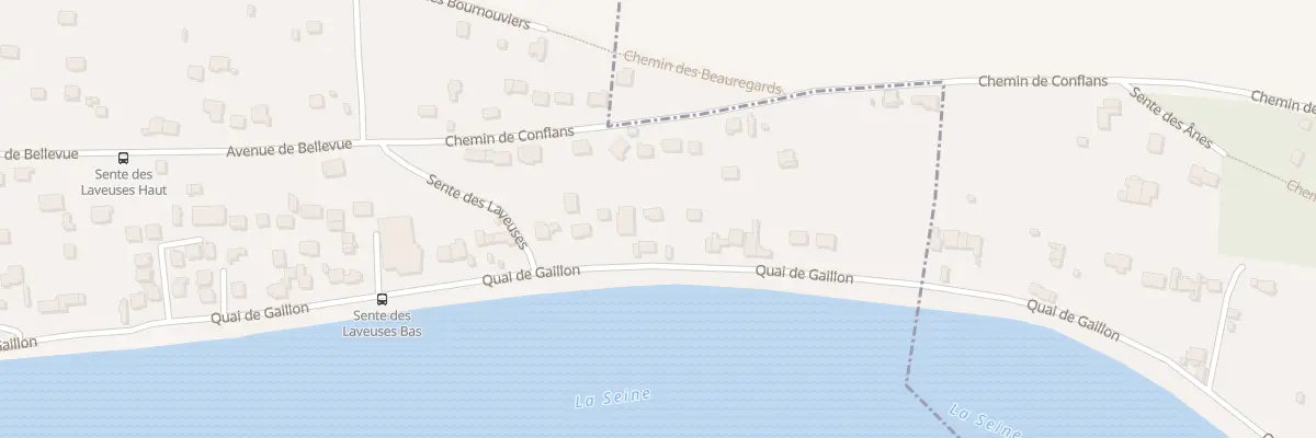 Plan du 58 Quai de Gaillon à Conflans-Sainte-Honorine