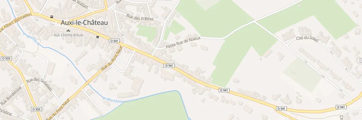 Plan du 69 Rue du Général de Gaulle à Auxi-le-Château