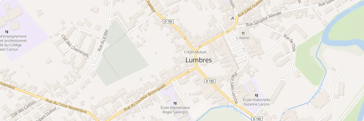 Plan du 6 Rue du Docteur Broncquart à Lumbres