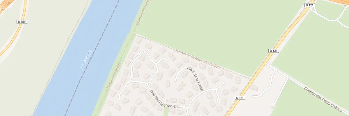 Plan du 10 Rue de la Seine à Montesson