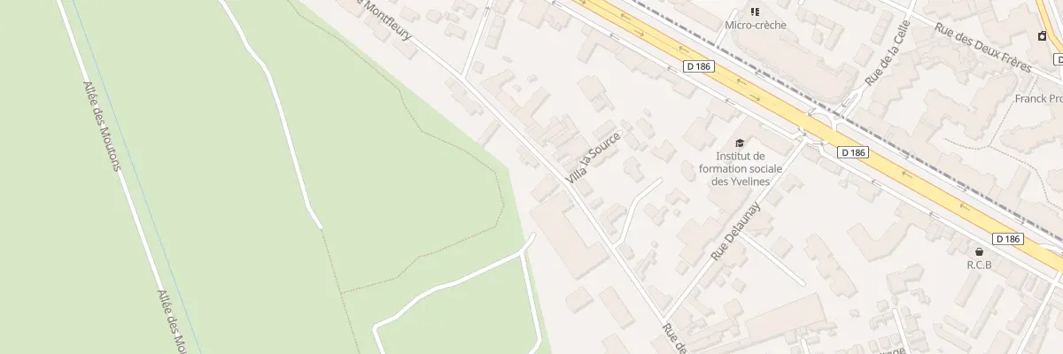 Plan du 39 Rue de l’Ermitage à Versailles