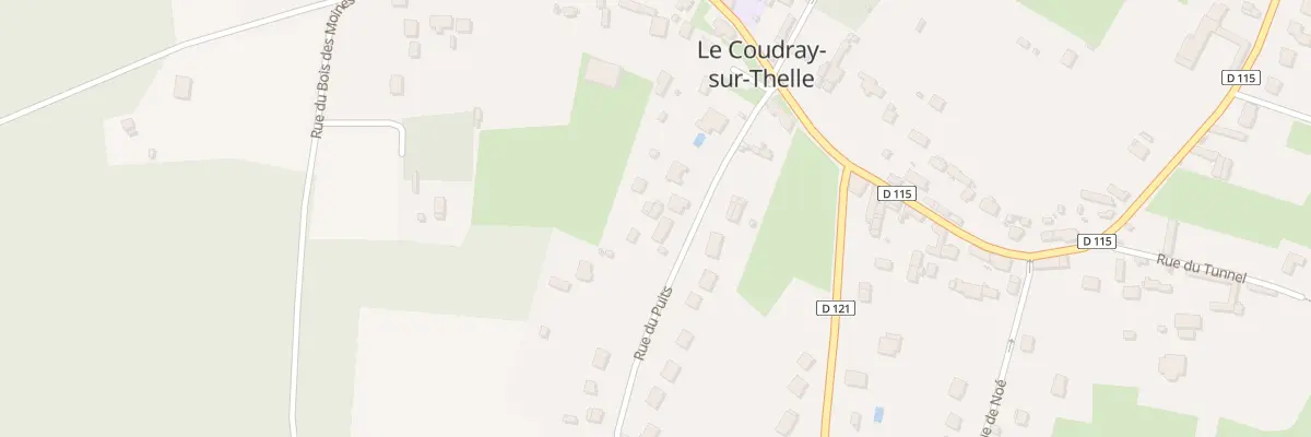 Plan du 144 Rue du Puits au Coudray-sur-Thelle