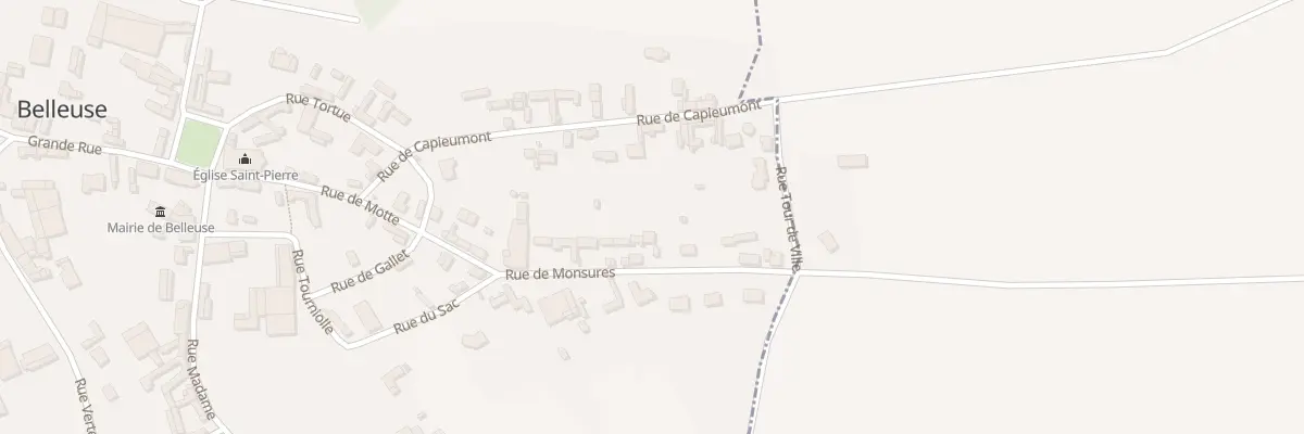 Plan du 17 Rue de Monsures à Belleuse