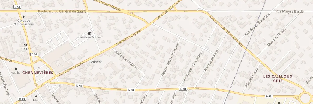 Plan du 38 Rue Pierre le Guen à Conflans-Sainte-Honorine