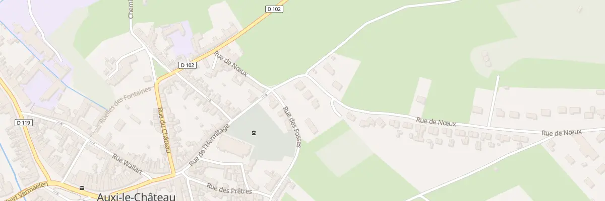 Plan du 4B Rue de Noeux à Auxi-le-Château