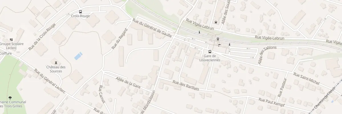 Plan du 14 Rue de Montbuisson à Louveciennes
