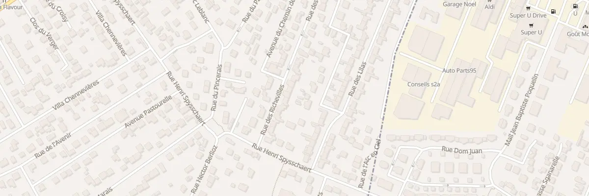 Plan du 31 Rue des Richevilles à Conflans-Sainte-Honorine