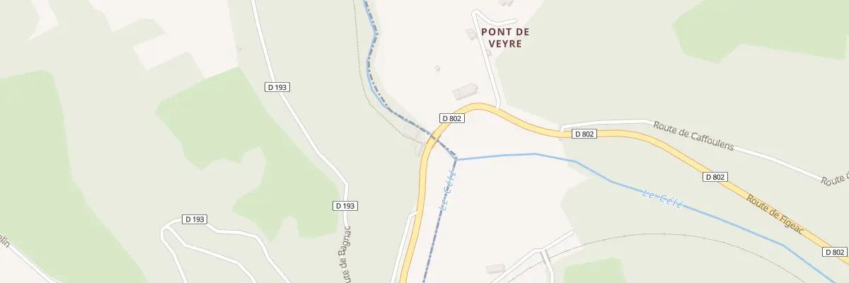 Plan du 5078 Le Veyre à Linac