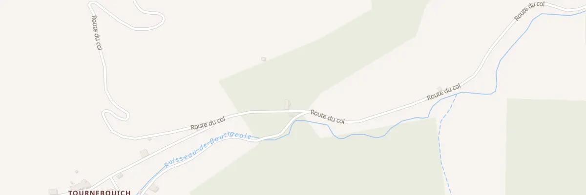 Plan du 18 Las Theoulieros Ouest à Bourigeole