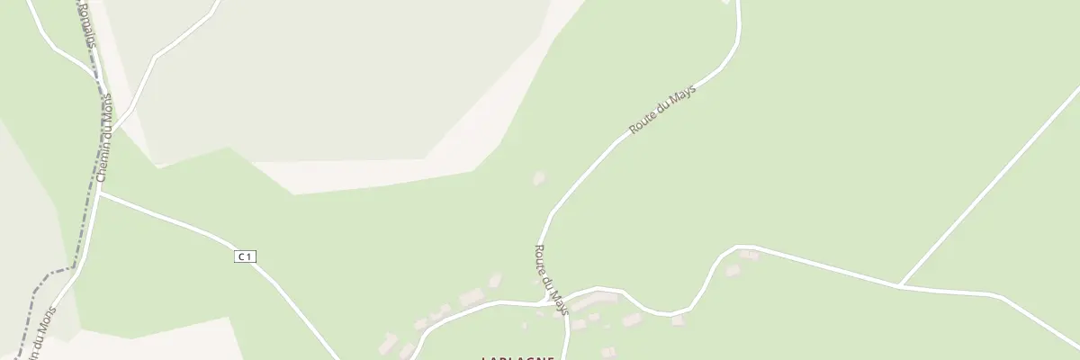Plan du 15 Laplagne à Maussac